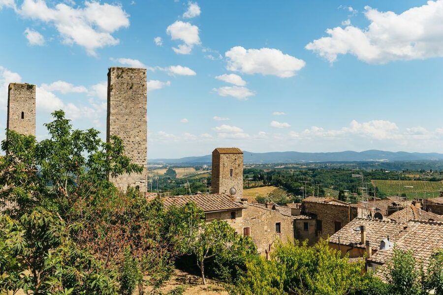 From Florence: Siena, San Gimignano, Pisa & Lunch at Winery - San Gimignano Free Time: Towers, Squares, Shops, and Gelato