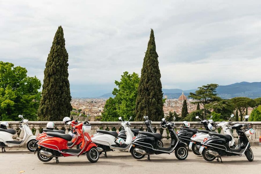 From Florence: Tuscan Countryside Vespa Tour with Tastings - When the crowds fade: castles, narrow lanes, olive groves, and vineyards