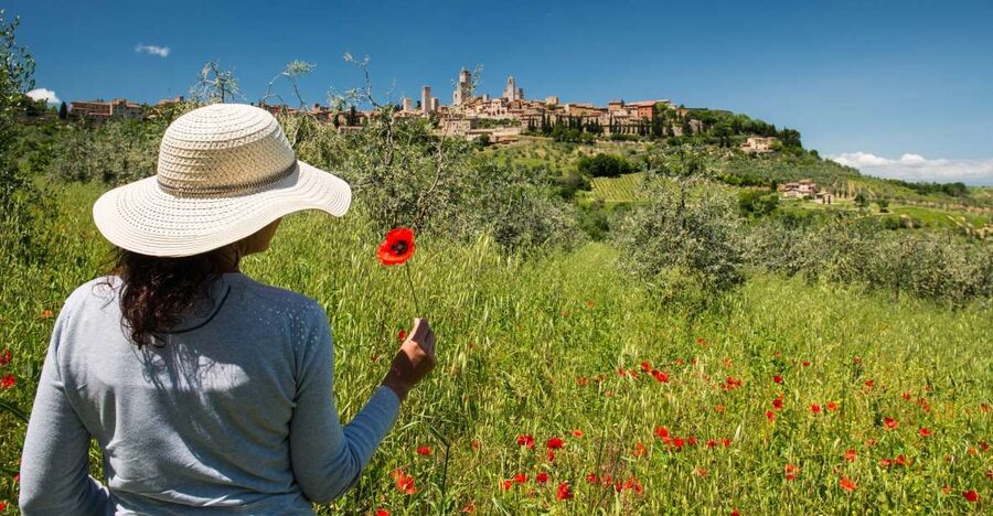 From Florence: Tuscany Highlights Full-Day Tour - San Gimignano free time: towers, cobblestones, and quick wins