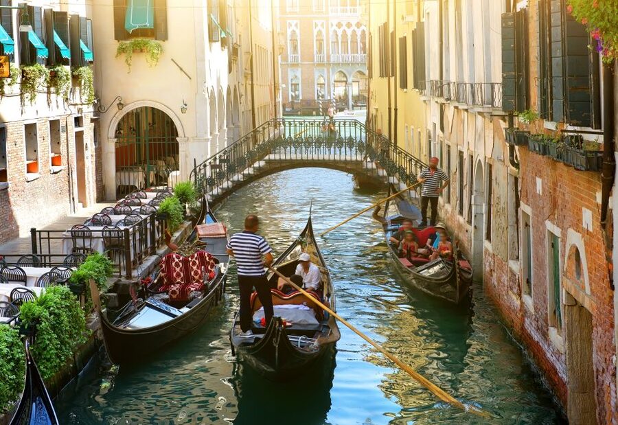 From Lake Garda: Full-Day Guided Group Tour of Venice - Rialto Bridge: the guided walk, then your chance to slow down