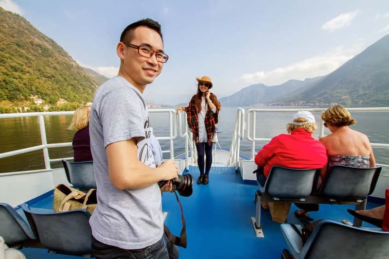 From Milan: Lake Como, Bellagio & Varenna with Private Boat - Como City Center: A Guided 1.5 Hours for Real Orientation
