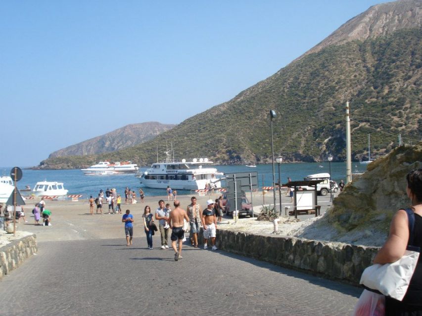 From Milazzo: Lipari and Vulcano Day Trip - From Milazzo at 9:30: your first dose of Aeolian coastline