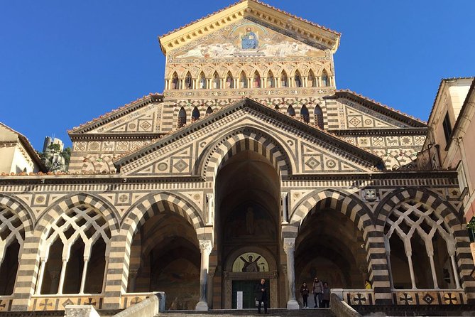 From Naples: Amalfi Coast & Pompeii Small Group Tour - Amalfi Cathedral, Time to Wander, and the Optional €15 Boat Ride
