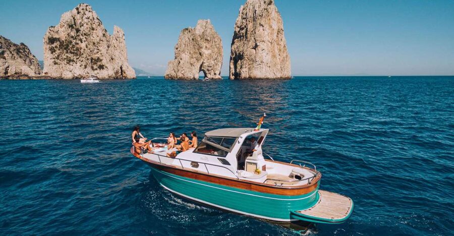 From Naples: Capri Boat Day Trip with Drinks - From Naples to Piano di Sorrento: The Part You Actually Want to Be Easy