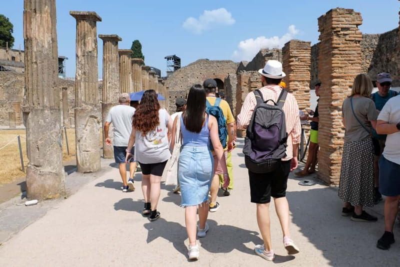 From Naples: Guided tour of Pompeii skip-the-line and round-trip train - Inside Pompeii: how a 2-hour guided walk actually works