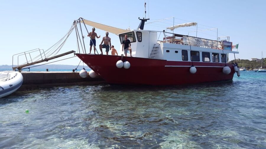 From Palau: La Maddalena Archipelago Boat Tour with Pasta - Budelli natural pools and the Rosa Beach photo moment