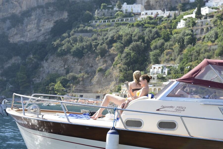 From Positano: Sorrento Coast & Capri Full-Day Trip by Boat - The Sorrentine Coast Cruise: From Marina Grande to Bagni della Regina Giovanna