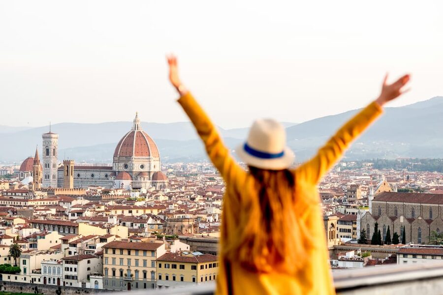 From Rome: Discover Florence & Pisa in a Full-Day Trip - Pisa First: Piazza dei Miracoli, Cathedral Views, and the Tower Photo