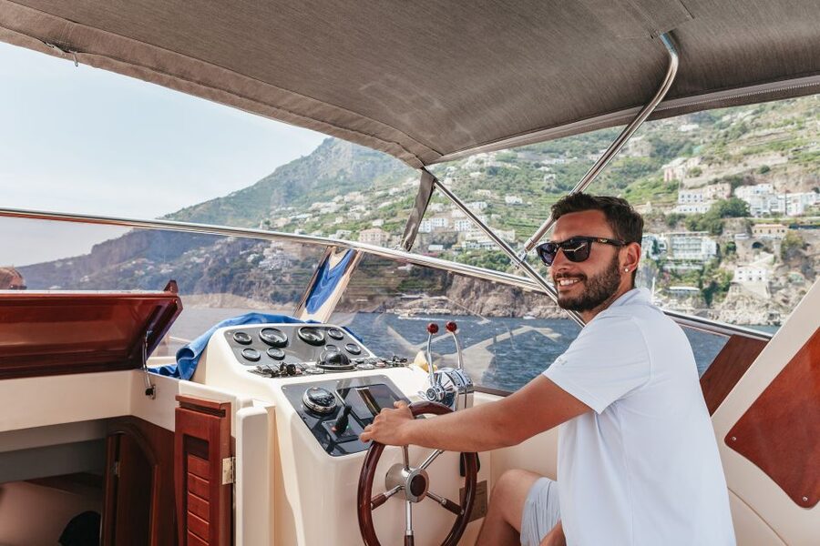 From Sorrento: Amalfi and Positano Full-Day Trip by Boat - Positano Free Time: Pink-and-White Houses and Beach Reality