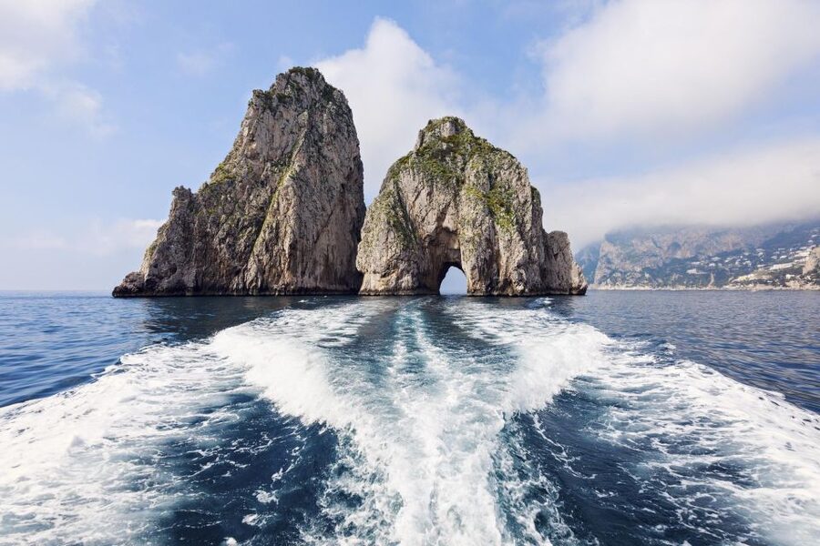 From Sorrento: Capri and Blue Grotto Boat Tour - What the grotto route really means: four caves, one day plan