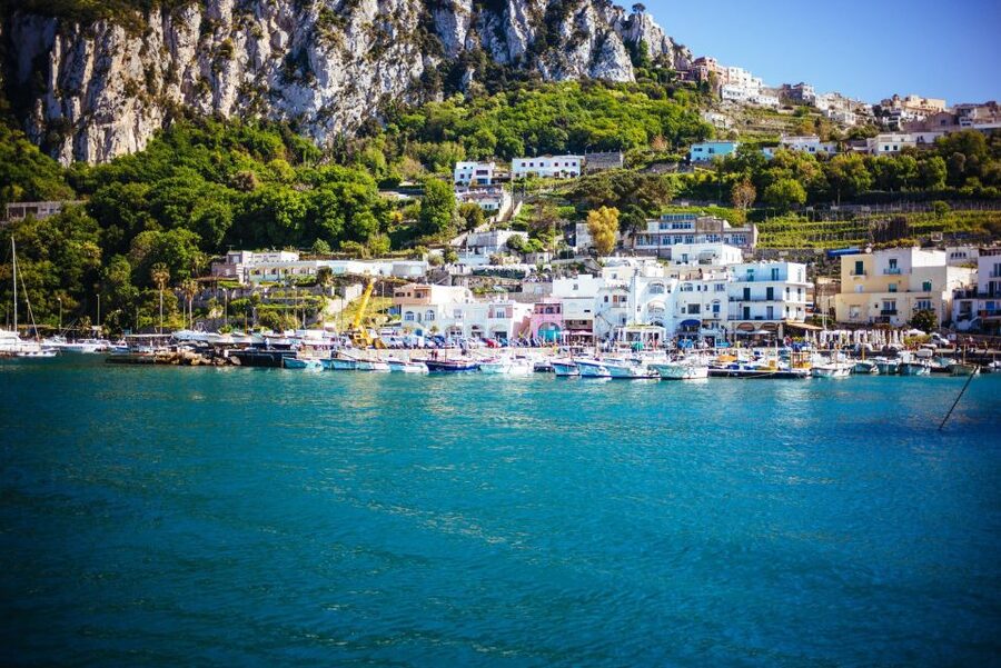 From Sorrento: Capri and Blue Grotto Boat Tour - Swim stops, snorkeling, and onboard snacks that actually help