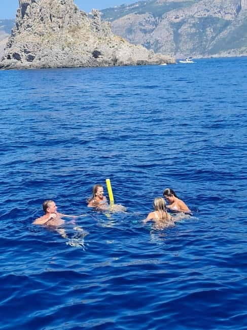 From Sorrento: Capri Boat Tour with Blue Grotto Visit - Swimming and snorkeling: bring a towel, and expect to get wet