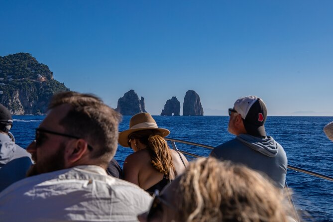 From Sorrento: Capri Small-Group Boat Tour with 4 Hours ashore - Punta Carena Lighthouse: the coast detail people skip