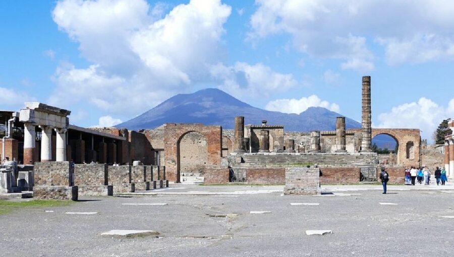 From Sorrento: Day Tour to Pompeii Ruins and Mount Vesuvius - Pompeii and Vesuvius in one tightly run day