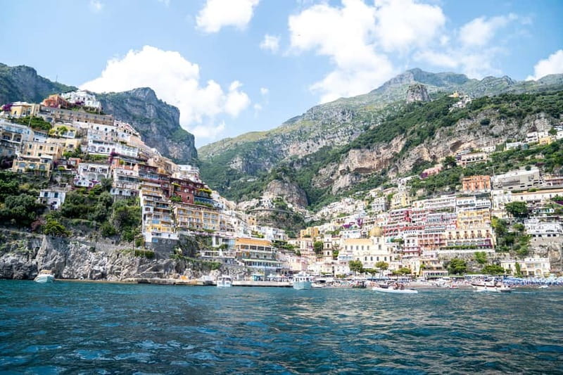 From Sorrento/Nerano: Amalfi and Positano Boat Tour - From Sorrento or Massa Lubrense to Nerano, how the timing works