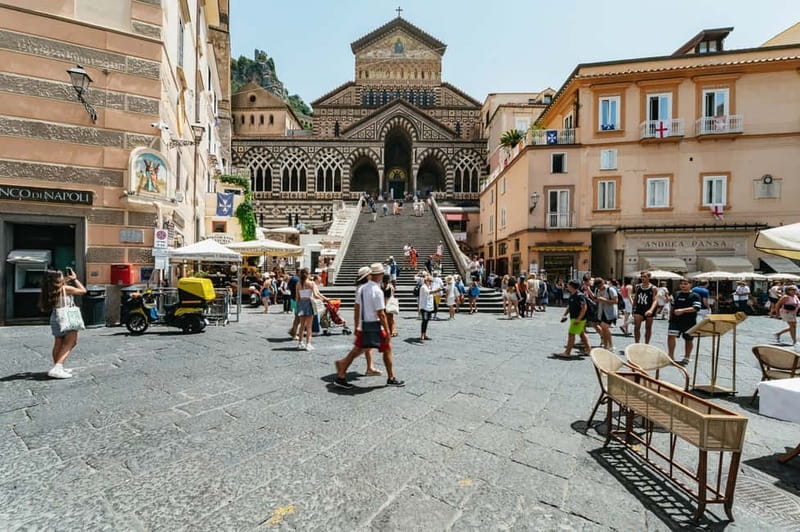 From Sorrento/Nerano: Amalfi and Positano Boat Tour - Amalfi by the sea, using 3 to 3.5 hours well