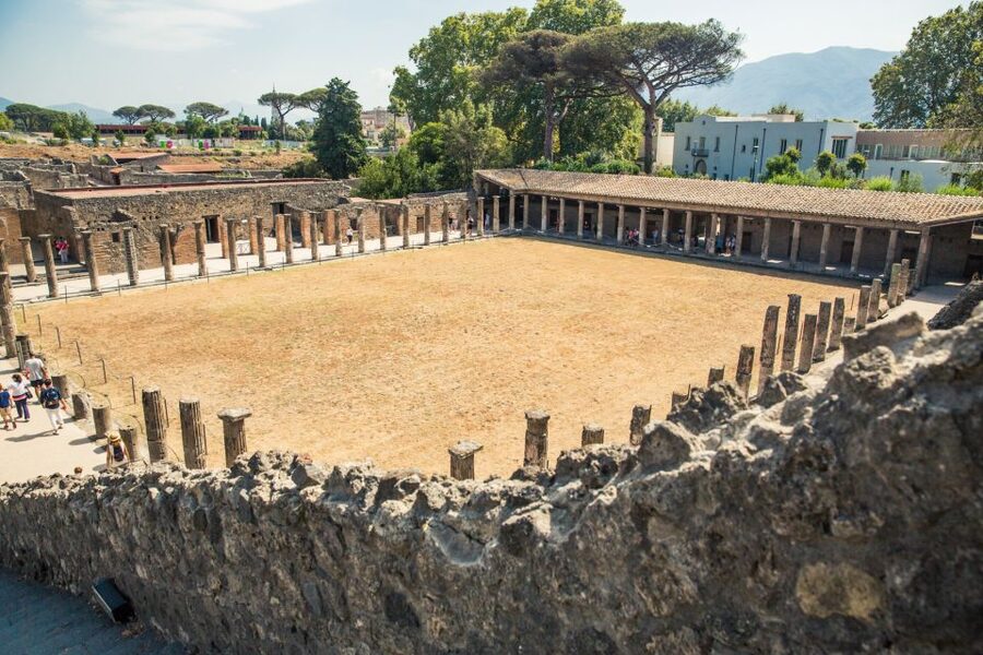 From Sorrento: Pompeii Half-Day Skip-the-Line Tour - The amphitheatre moment: one of the oldest in the world