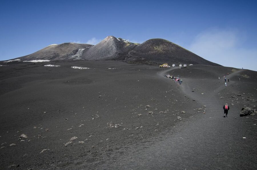 From Taormina: Etna Upper Craters Day Tour - The summit walk and crater viewing: what you actually see at altitude