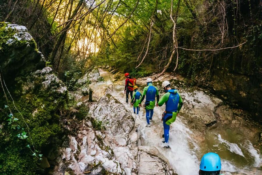 From Tignale, Lake Garda: Beginner-Friendly Canyoning Tour - The Hard Part Is Often the Walk In, Not the Jump Out