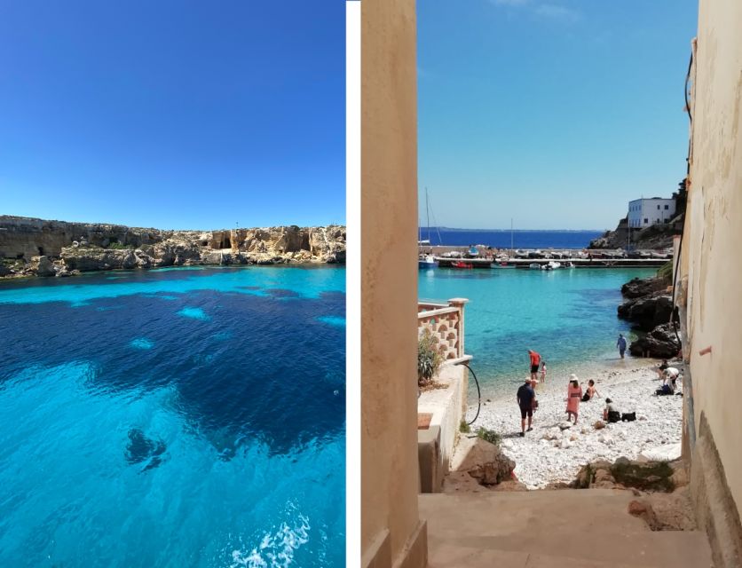 From Trapani: Favignana and Levanzo Mini Cruise with Lunch - Marine Protected Area fee, weather changes, and how to plan anyway