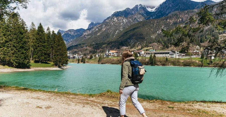 From Venice: Cortina and Dolomites Mountains Day Trip - Lake Auronzo: the stop that sets up the Tre Cime mood