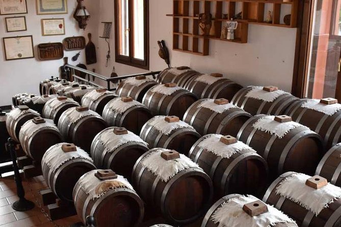 Guided group tour TastyBus: Parmesan Cheese and Parma Ham - Start at Caffetteria Toschi, then you are already in the rhythm