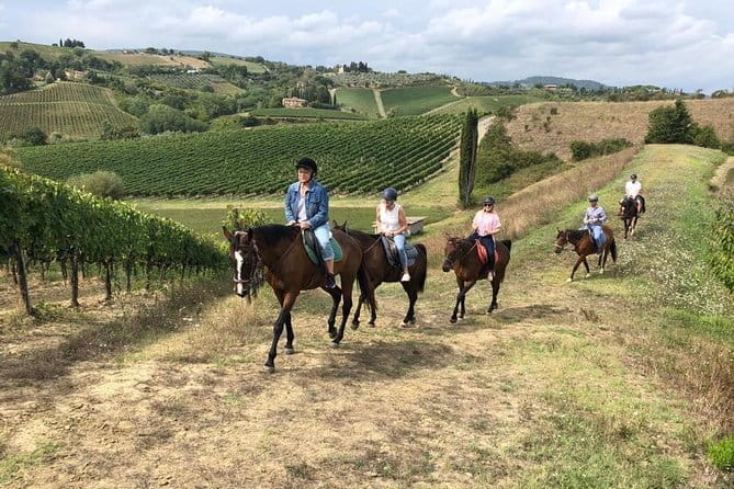 Horseback Ride in S.Gimignano with Tuscan Lunch Chianti Tasting - Key things to know before you go