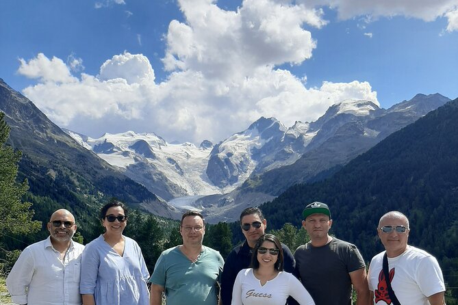 Intimate Small-Group Bernina UNESCO Scenic Train on Swiss Alps - St. Moritz in 45 Minutes: Cold Air, Famous Views, Short Free Time