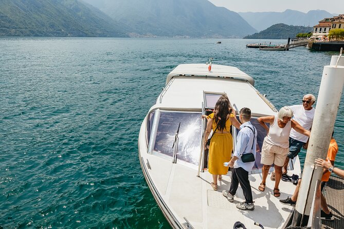 Lake Como and Bellagio with Private Boat Cruise Included - If you choose the Bernina Red Train option to St. Moritz