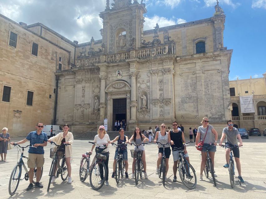 Lecce: City Highlights Guided Tour by Bike - Riding comfort: modern bikes, helmets on request