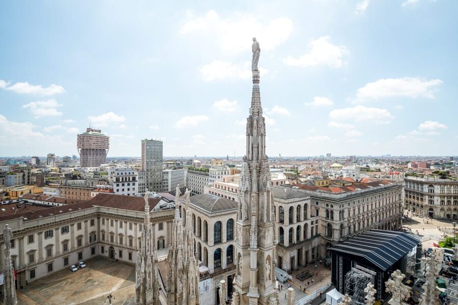 Milan Cathedral: Duomo Terraces Ticket (No Church Access) - The terraces experience: 46 meters up over Milan