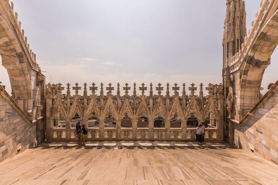 Milan Duomo and Rooftop 2-Hour Guided Tour - Rooftop walk, nearly 50 steps, and the views you came for