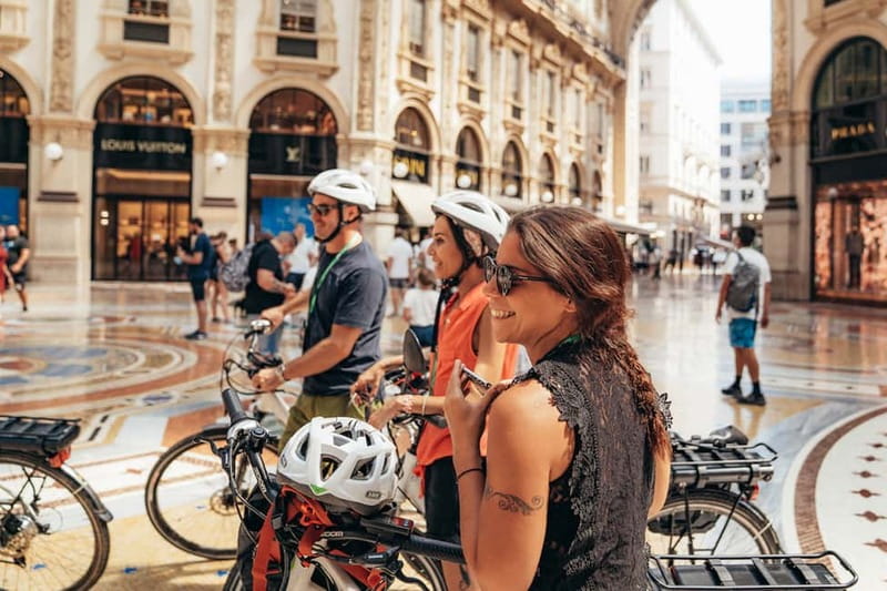 Milan: Highlights and Hidden Gems E-Bike Tour - Milan Duomo and the Stock Exchange Area: Power Meets Poetry