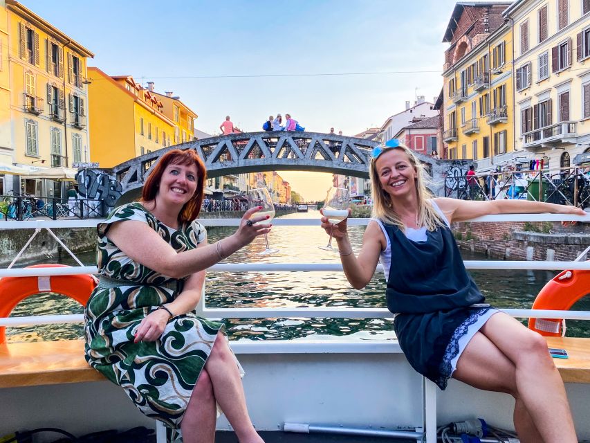 Milan: Navigli District Canal Boat Tour with Aperitivo - Key points before you go