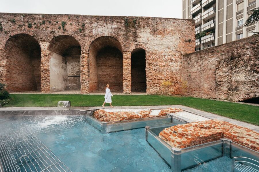 Milan: QC Termemilano Spa Admission Ticket - Outdoor Pools, Kneipp Paths, and Cooling Down Like You Mean It