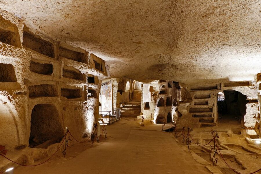 Naples: Catacombs of San Gennaro Entry Ticket & Guided Tour - Underground Basilicas and Centuries of Frescoes Beneath Naples