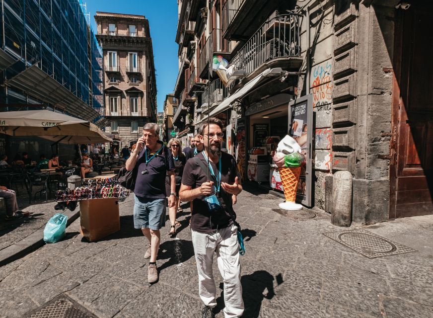 Naples: Downtown Tour with Veiled Christ & St Clare Tickets - Via San Gregorio Armeno and Via dei Tribunali: narrow lanes, big atmosphere