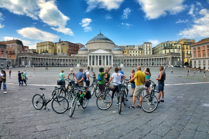 Naples Guided Tour by Bike - Via San Gregorio Armeno: Christmas energy in the middle of the year