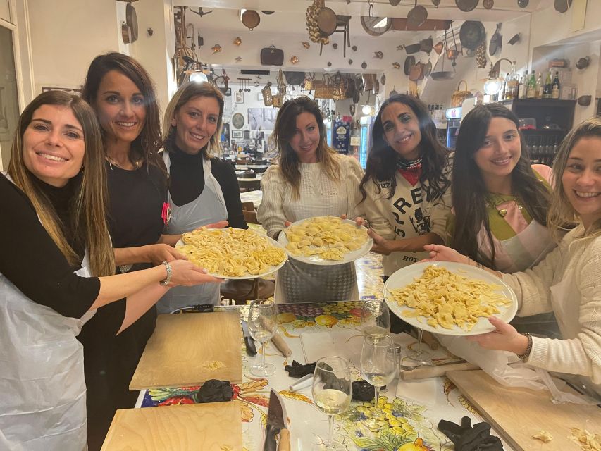 Naples: Pasta Cooking Class with Tiramisù and a Drink - Via San Carlo 17: a central Naples meeting point that saves time