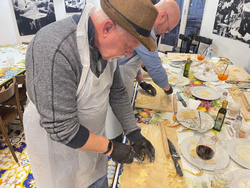 Naples: Pasta Cooking Class with Tiramisù and a Drink - Tagliatelle Nerano, Ravioli alla Sorrentina, Maltagliati: your Naples trio