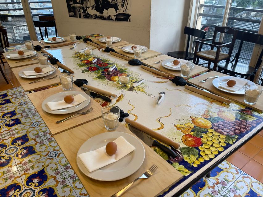 Naples: Pasta Cooking Class with Tiramisù and a Drink - The final meal: bruschetta, your pasta, tiramisù, then a drink