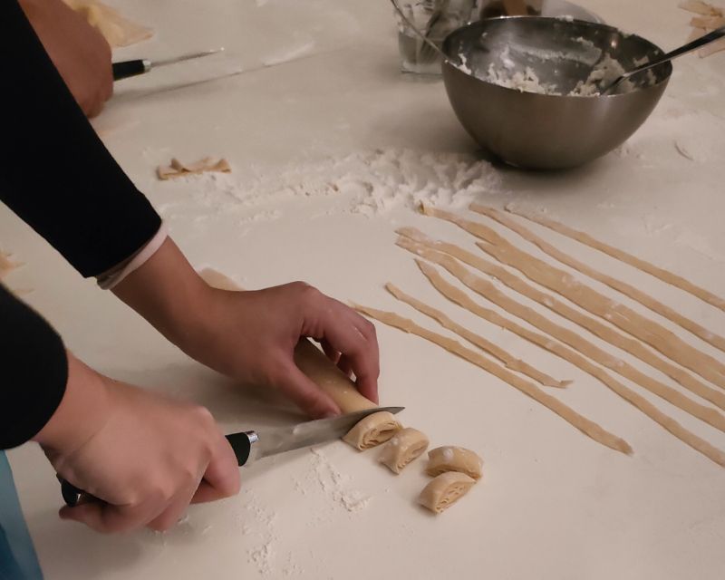Naples: Pasta Making Class with Starter and Drink - Tools, Chef Hat, and the Diploma You Can Actually Use