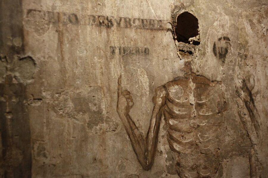 Naples: San Gaudioso Catacombs Guided Tour - What You Actually See Underground: Frescoes, Tombs, and Skull Motifs