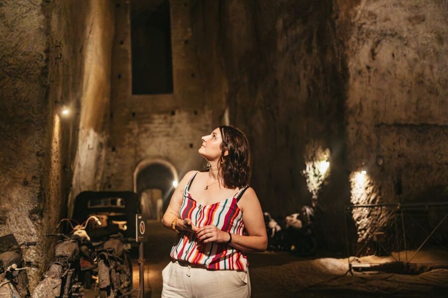 Naples: The Bourbon Tunnel Guided Tour with Entrance Ticket - WWII Finds, 16th Century Caves, and a 17th Century Water Tank