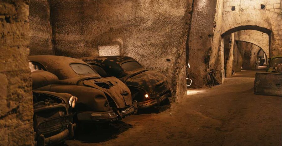 Naples: The Bourbon Tunnel Guided Tour with Entrance Ticket - Statues From The Fascist Period, Plus Cars and Motorcycles