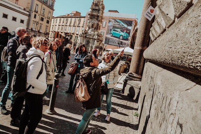 Naples: Veiled Christ & Santa Chiara Cloister Small Group Tour - San Gregorio Armeno: nativity street without the museum feel