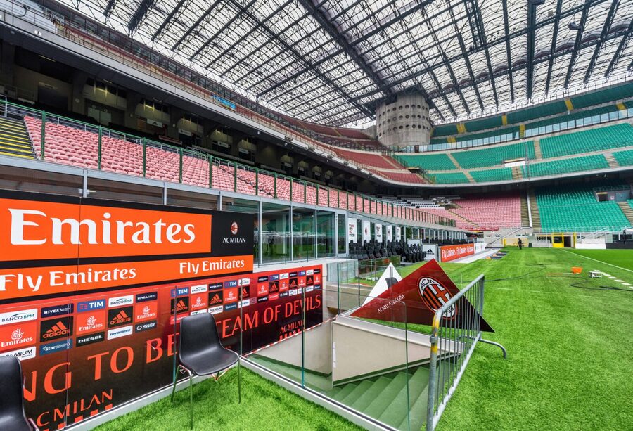 Official San Siro Stadium and Museum Guided Tour - Walking the tunnel and reaching pitch level at San Siro