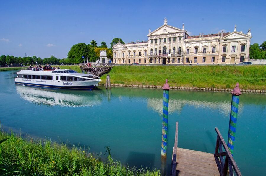 Padua to Venice Boat Cruise of the Brenta Riviera - Entering Venice by lagoon and docking near San Marco