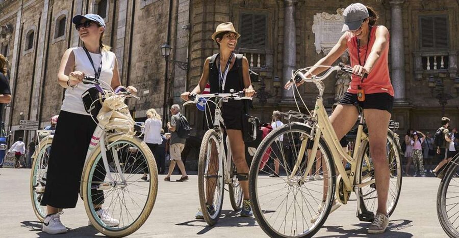 Palermo: Guided Bike Tour with Street Food Tasting - Key moments you should circle