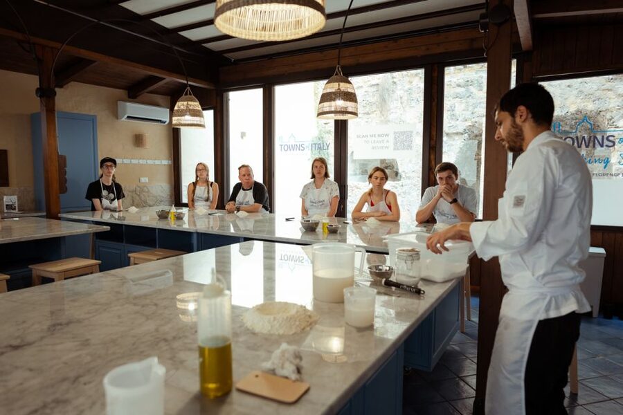 Palermo: Pizza and Gelato Cooking Class with Dinner and Wine - What you do while the dough rests, plus wine for adults